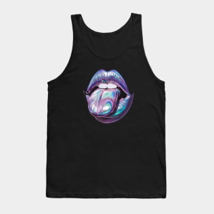 Tongue Out Tank Top